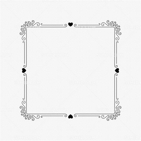 欧式花边花纹边框矢量图片素材免费下载 觅知网