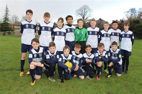 Stockport Vikings Chieftains U13's on ball boy duties - Stockport County