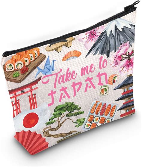 Amazon WZMPA Japan Travel Cosmetic Bag Japan Souvenir Gift Take Me