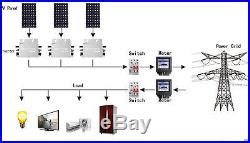 Water Proof W Grid Tie Micro Inverter Wvc Wvc Modem Monitoring