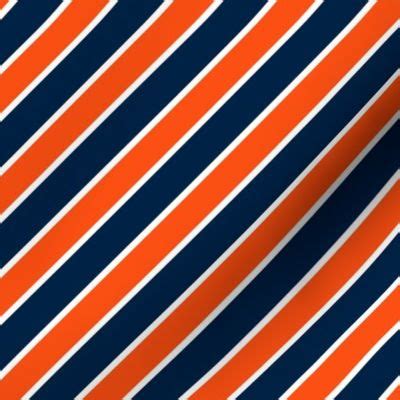 Denver Broncos team colors Fabric | Spoonflower