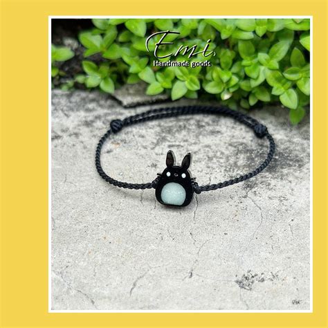 Jual Emicraftt Gelang Totoro Resin Glow In The Dark Shopee Indonesia