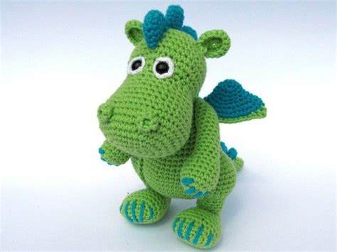 Drache Draco Häkelanleitung Drachen häkeln Amigurumi häkeln und