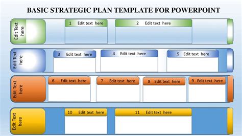 Basic Strategic Plan Template for PowerPoint - Slidevilla