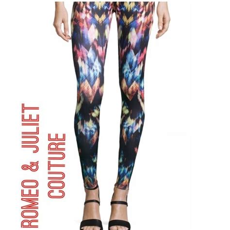 Dazzling Legging Pants By Romeo Juliet Couture Leggings Are Not