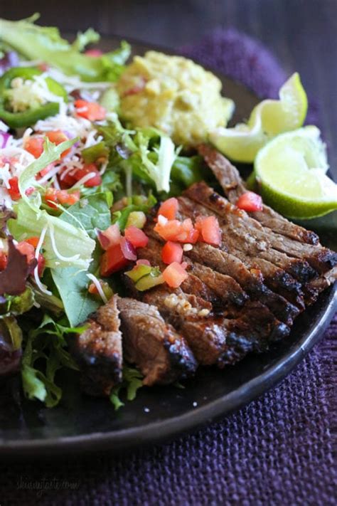 Carne Asada Steak Salad - Skinnytaste