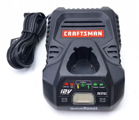 Craftsman Nextec 12v Battery Quick Charger Diehard 32010006 32022116 Power Tool Battery