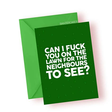 Rude Card Banter Cards Funny Cards