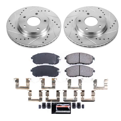 Power Stop K6961 Power Stop Z23 Evolution Sport Brake Upgrade Kits