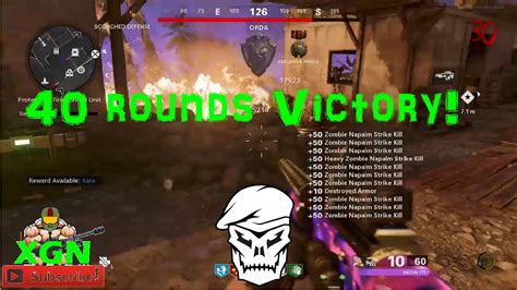 Cod Cold War Zombies Round 41 Exfil Victory On Firebase Z Youtube