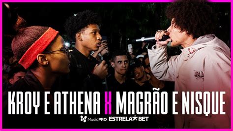 Magr O E Nisque X Kroy E Athena Primeira Fase Batalha Da