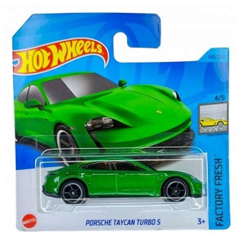 HOT WHEELS Samochodzik Resorak Porsche Taycan Turbo S HKJ