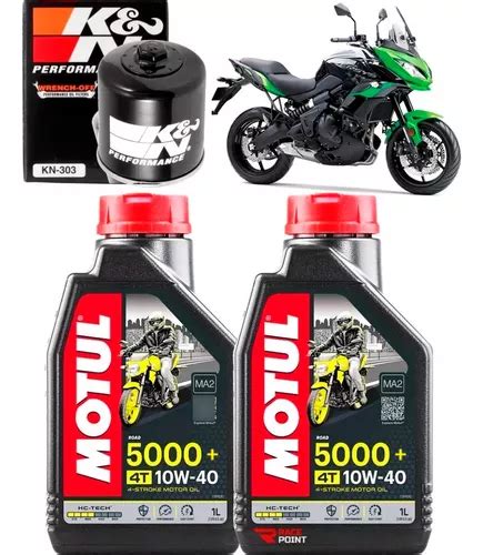 Combo Leo Motul W Filtro K N Ninja Versys Frete Gr Tis