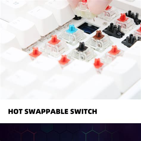 iROK รน FE104 Keyboard RGB Hot Switch 87 104 Keys Type C คยบอรด แปนพมพ คอมพวเตอร โนต