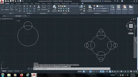 How To Make Circle In Autocad Different Commands For Making Circle In Autocad Erase Trim