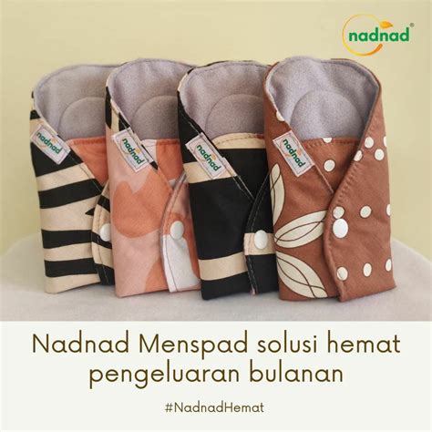 Jual Menspad Nadnad Pembalut Kain Cuci Ulang Murah Menstrual Pad