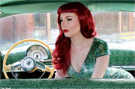 Hot Rod Custom And Classic Car Babes Page