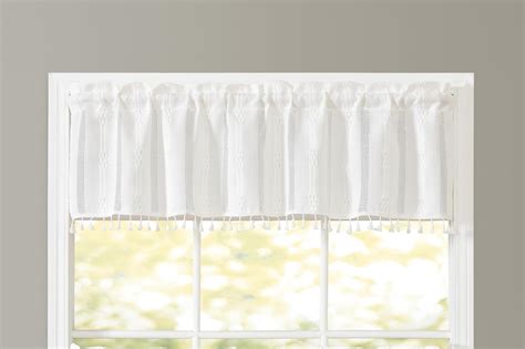 Amazon GOHD Country Road Boho Straight Valance Farmhouse Linen