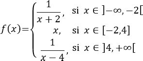 Funciones Definidas Por Partes O Funciones A Trozos