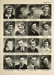 Niles High School - Tattler Yearbook (Niles, MI), Class of 1953, Page 32 of 184