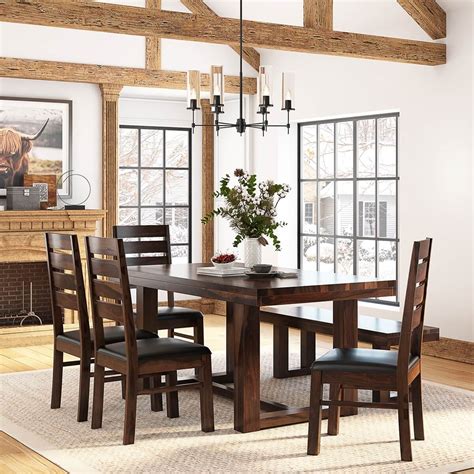 6 Seat Dining Table Set With Bench Online Fabricadascasas