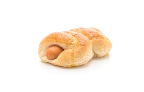 Premium Photo | Sausage roll bread