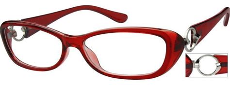 Red Oval Glasses 272018 Zenni Optical Eyeglasses Eyeglasses