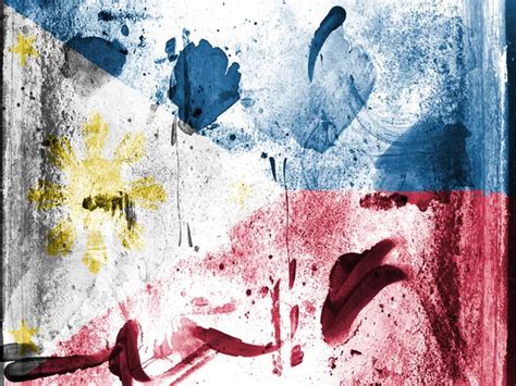 Filipino Flag Graffiti