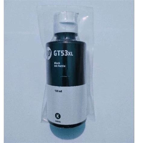 Jual Tinta Hp GT53XL GT51XL Black Ink Bottle 135ml Original