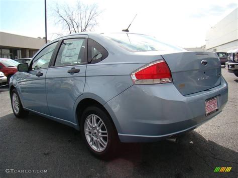 Light Ice Blue Metallic Ford Focus Se Sedan Photo