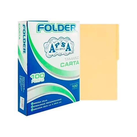 Foldes Oficio Crema Apsa C Fd Distribuidora