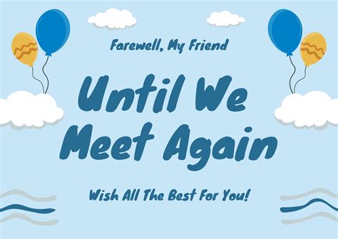 Free Printable Farewell Card Templates To Personalize 46 Off