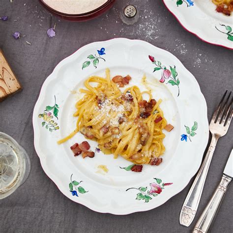 Recipe: Tonnarelli Alla Carbonara | La Tua Pasta