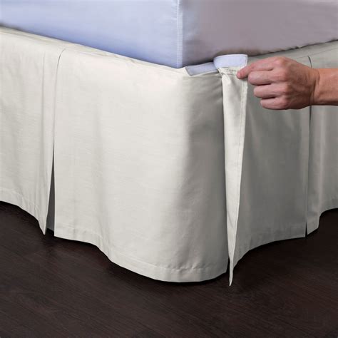 Amazon Ashton Detachable Bedskirt Full Size Cream 18 Drop