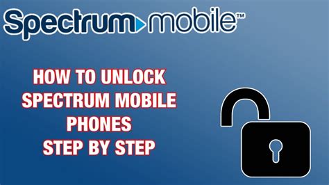 How To Unlock Spectrum Mobile Phones Best Guide YouTube