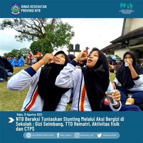 Foto Gizi Seimbang Dinas Kesehatan Provinsi Ntb