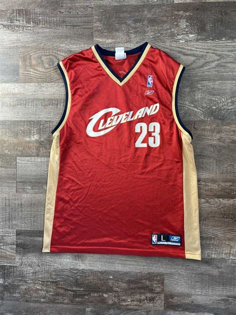 Reebok Vintage Lebron James Cleveland Cavaliers Jer Gem