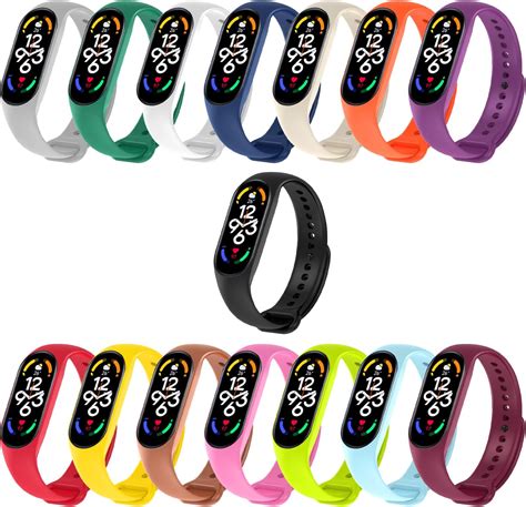 Piezas Correas Para Mi Band Correa De Silicona Compatible Con