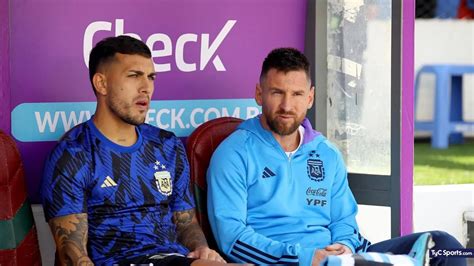 Lionel Messi En Bolivia Por Qué No Jugó Y Quién Lo Reemplazó Jugando