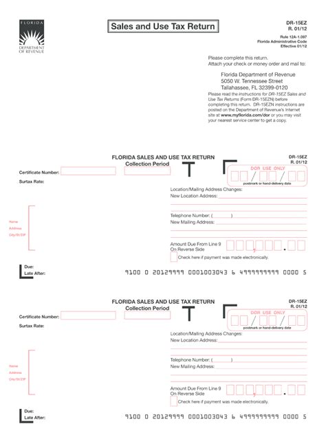 Dr 15ez Printable Form Printable Forms Free Online