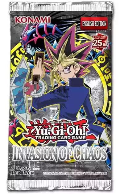 Yu Gi Oh Invasion Of Chaos 25th Anniversary Edition Booster