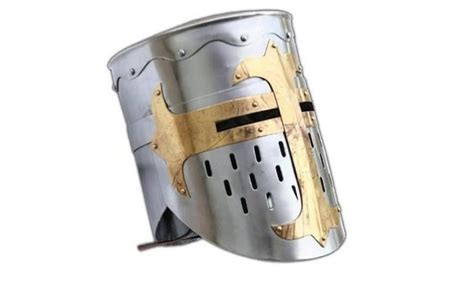 Amazon.com: THOR INSTRUMENTS Knights Templar Crusader Helmet Medieval ...