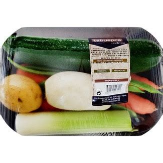 Preparado de verduras para puré bandeja 1 kg peso aproximado TABUENCA