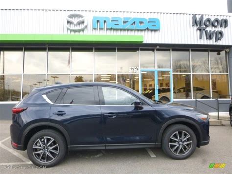 2017 Deep Crystal Blue Mica Mazda Cx 5 Grand Touring Awd 119603096