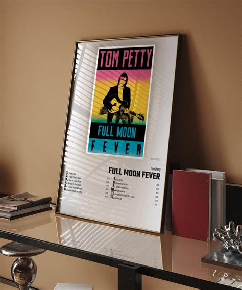 Tom Petty Full Moon Fever Album Cover Poster for Home Wall - Etsy