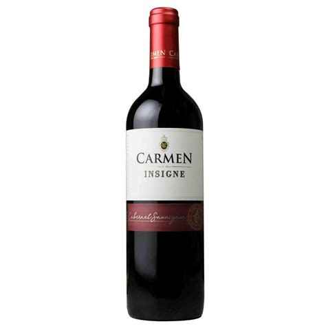 卡乐门勋章赤霞珠干红葡萄酒 Carmen Insigne Cabernet Sauvignon招商价格智利 中央山谷 卡乐门酒庄