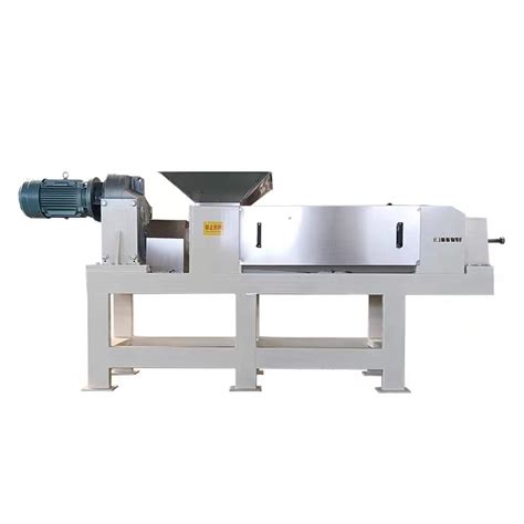 Kitchen Garbage Vegetable Waste Screw Press Dewatering Machinescrew