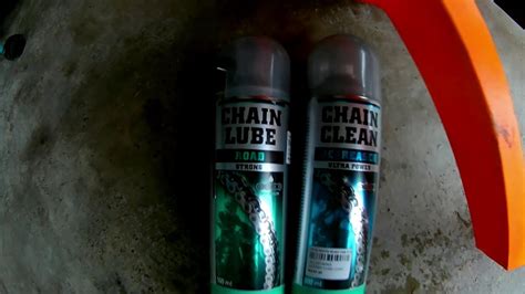 Motorex Chain Cleaner Motorex Road Chain Lube Youtube