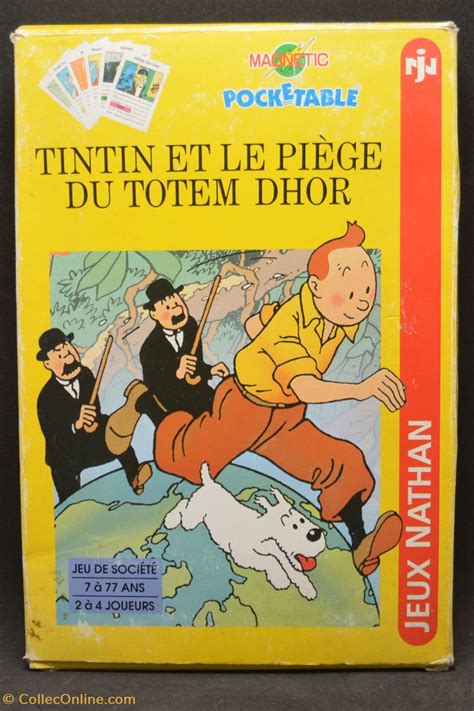 Tintin Et Le Pi Ge Du Totem Dhor Version Pocketable Jeux De Soci T