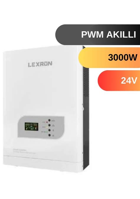 Lexron 3000 W Watt 24v Tam Sinus Akıllı İnverter Fiyatları ve Özellikleri